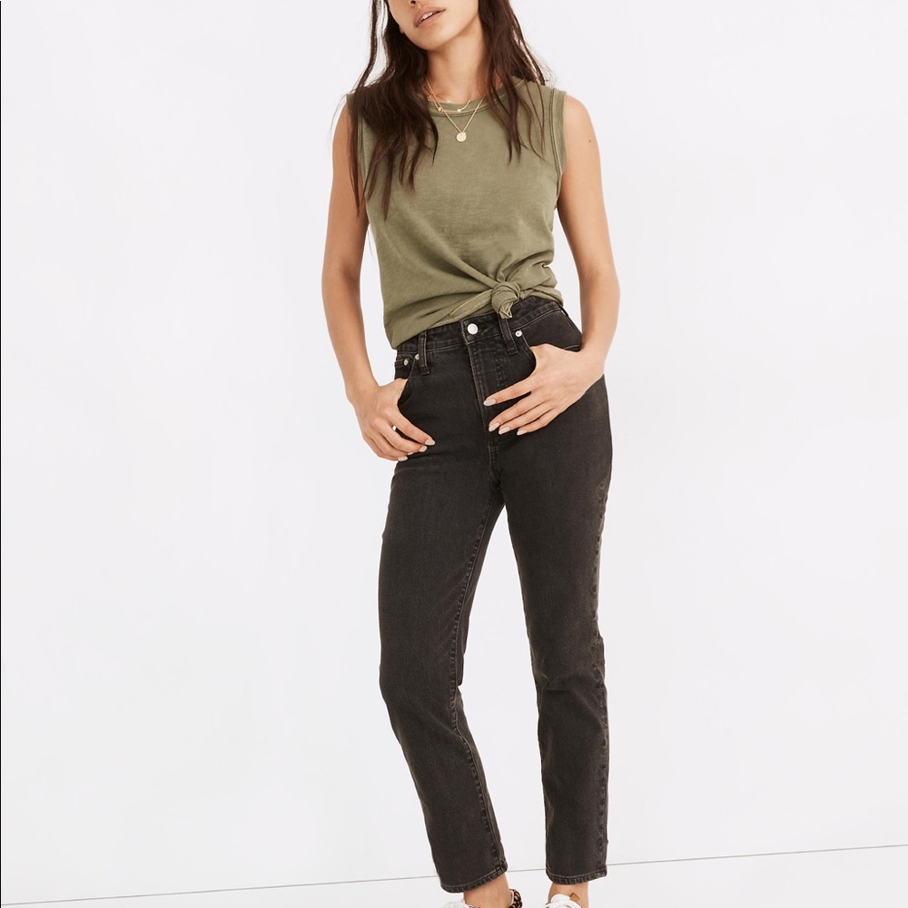 Madewell The Curvy Perfect Vintage Jean in Luna Wash
